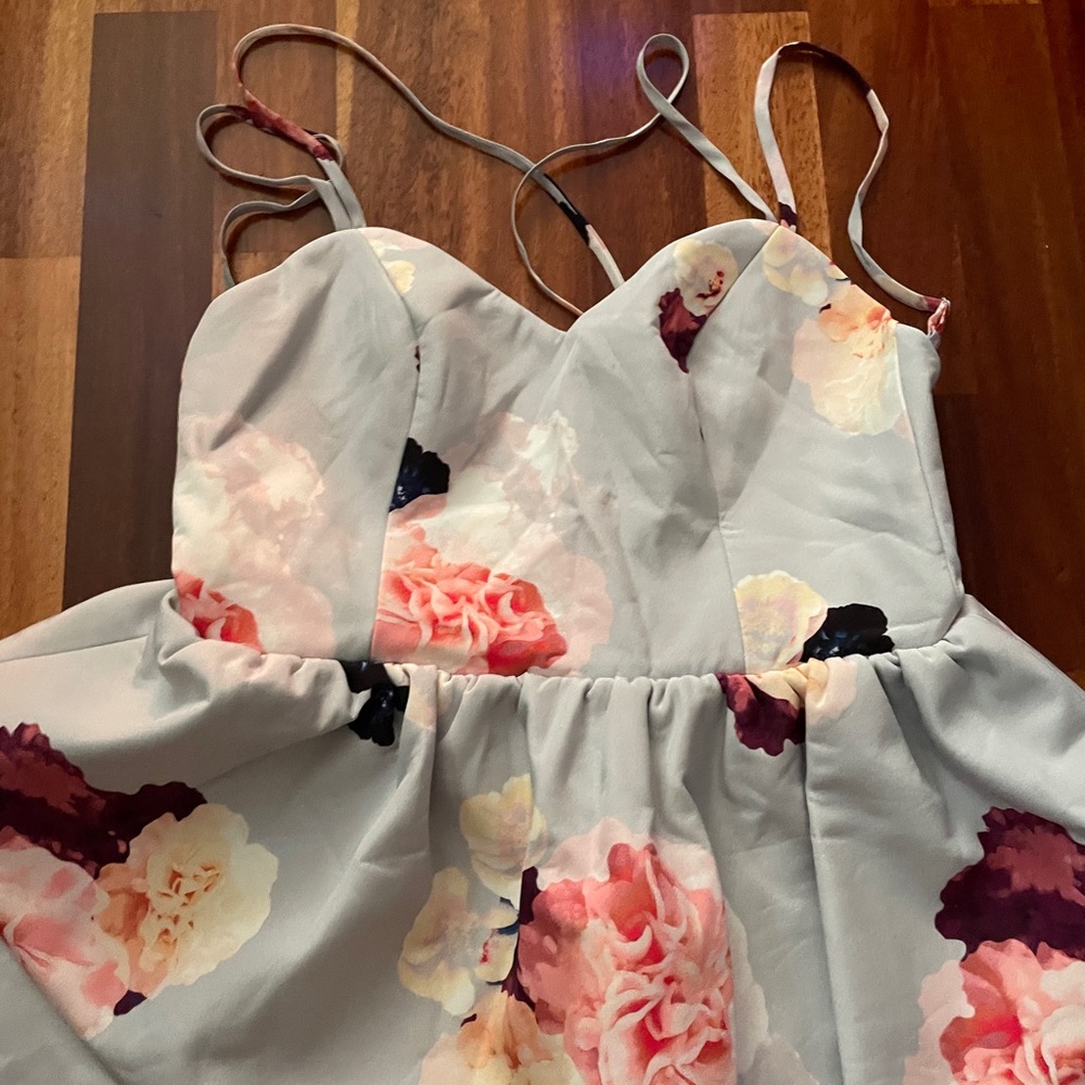 🌸 keepsake peplum dress